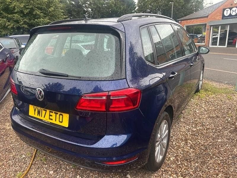 Used VW Golf Sportsvan SE 125 HP (91 kW) 2017 Blue MPV