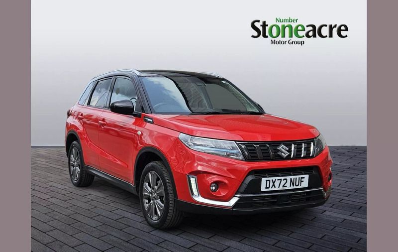 Red Used 2023 Suzuki Vitara SZ-T SUV | £16,800 (Fair price) - Image 1/4