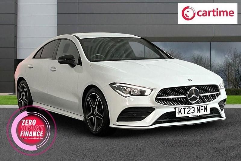 White Used 2023 Mercedes CLA200 AMG Line Premium Coupe | £23,331 (Fair price) - Image 1/4