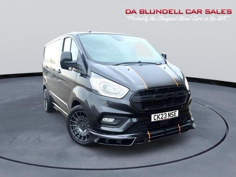 Black Used 2023 Ford Transit Custom Limited Van | £24,750 (Super price) - Image 1/4