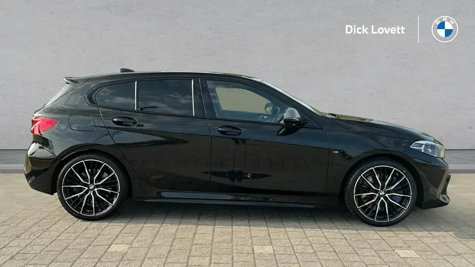Used BMW M135 Comfort Edition 302 HP (222 kW) 2023 Black Hatchback