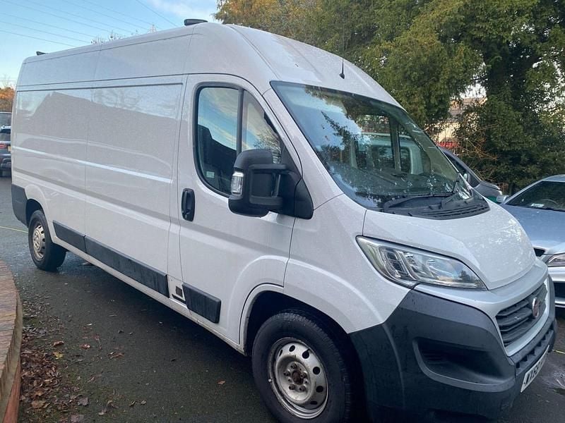 White Used 2018 Fiat Ducato Van | £5,699 (Super price) - Image 1/4