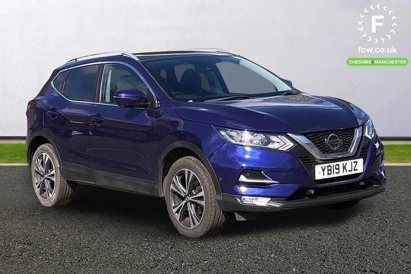 Used Nissan Qashqai N-Connecta 116 HP (85 kW) 2019 Blue SUV