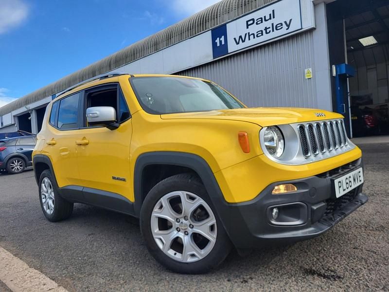 Yellow Used 2016 Jeep Renegade Limited SUV | £9,795 (A bit pricey) - Image 1/4