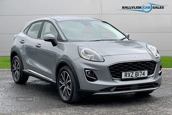 Silver Used 2022 Ford Puma Titanium Hatchback | £16,475 (Good price) - Image 1/4