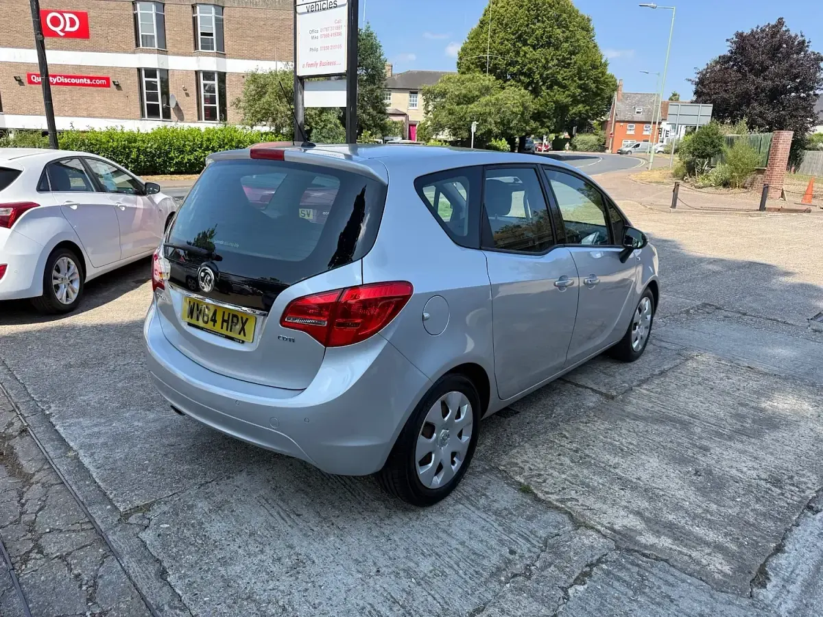 Used Vauxhall Meriva 2014 Silver MPV