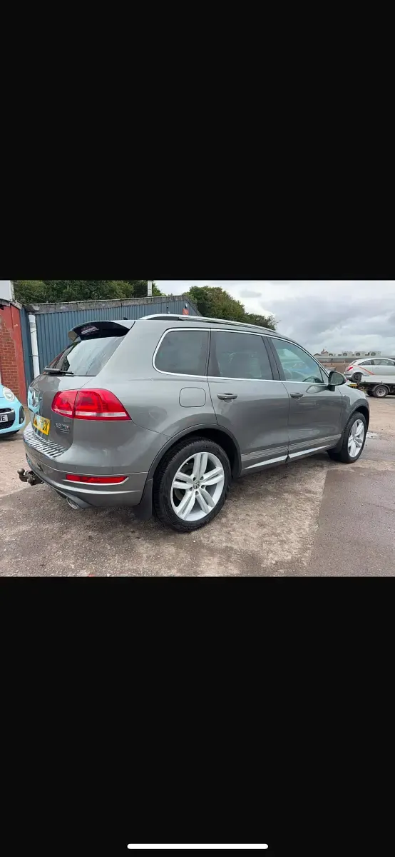 Used VW Touareg R-line 2014 Grey SUV
