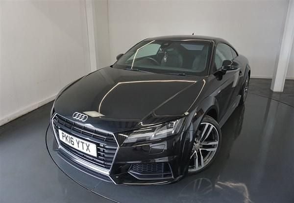 Black Used 2016 Audi TT S-Line Coupe | £12,900 (Fair price) - Image 1/4