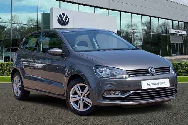 Nimbus grey Used 2017 VW Polo Match Hatchback | £9,991 (Good price) - Image 1/4