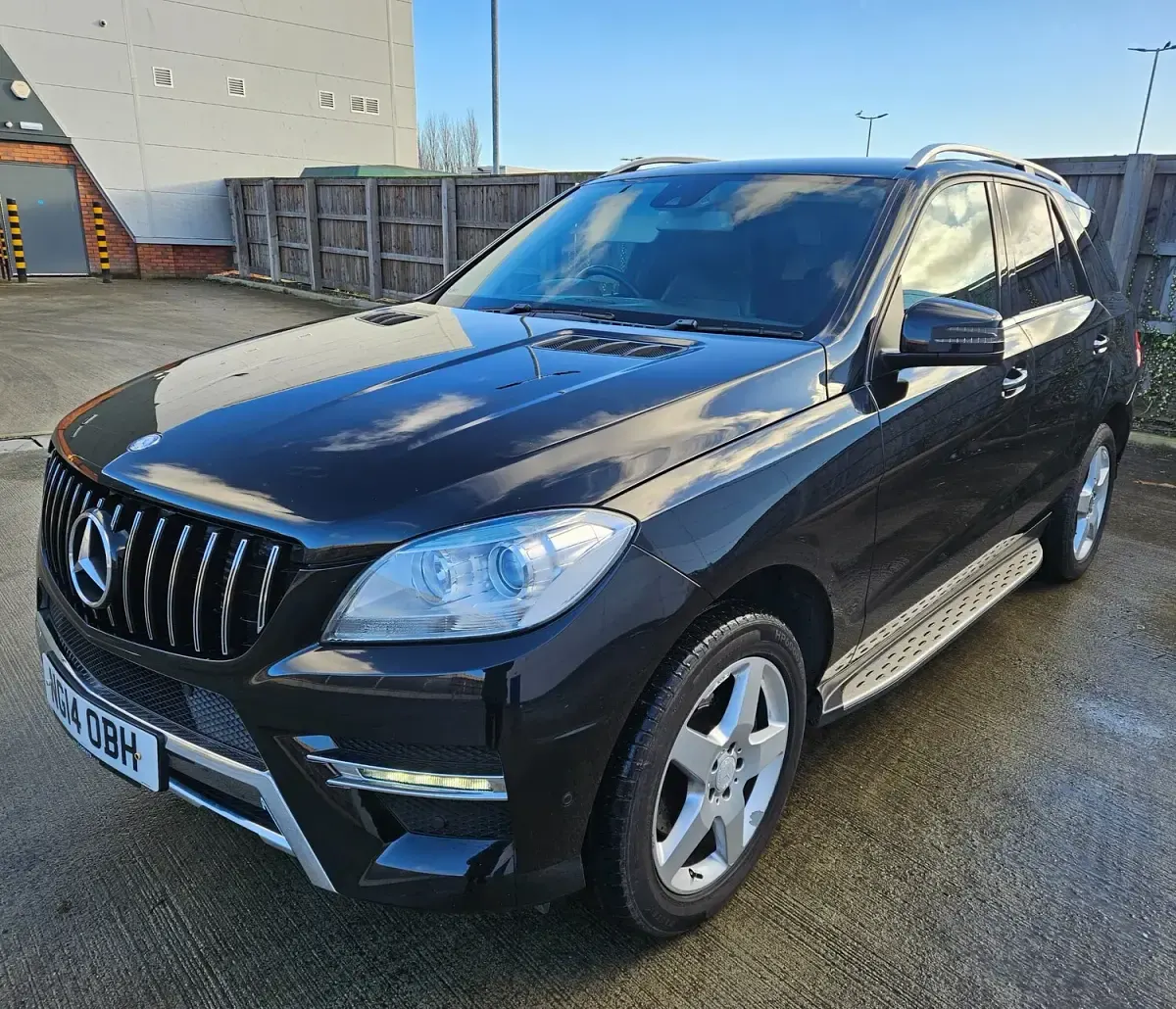 Used Mercedes ML250 AMG 2014 Black SUV