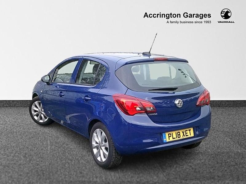 Used Vauxhall Corsa 2018 Aegean blue Hatchback