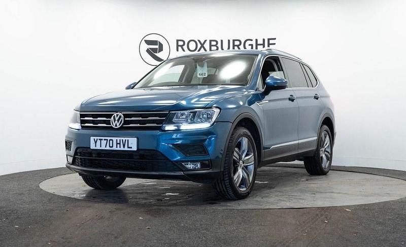 Used VW Tiguan Allspace Match 150 HP (110 kW) 2020 Blue SUV