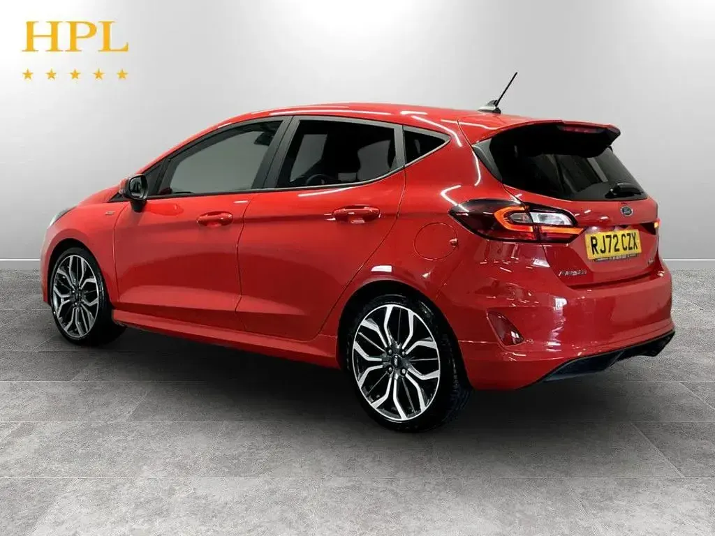Used Ford Fiesta ST-Line X 125 HP (91 kW) 2022 Red Hatchback