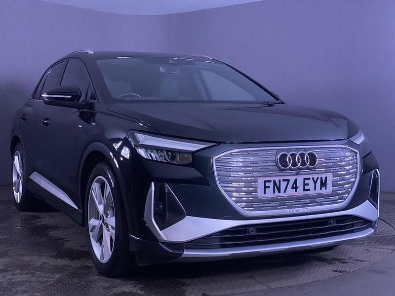 Used Audi Q4 e-tron S-Line 210 kW (286 HP) 2024 Black SUV