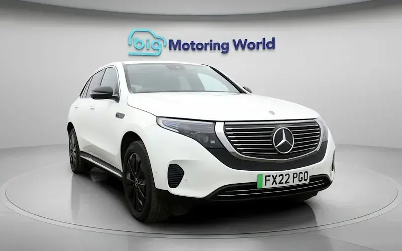 Used Mercedes EQC400 300 kW (408 HP) 2022 White SUV