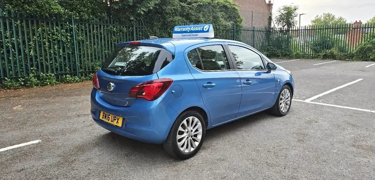 Used Vauxhall Corsa 2016 Blue Hatchback