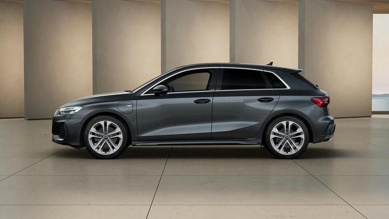 New Audi A3 S-Line 2026 Grey Hatchback
