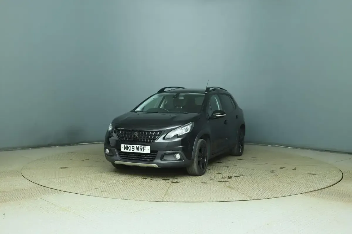 Used Peugeot 2008 GT-line 129 HP (94 kW) 2019 Black SUV