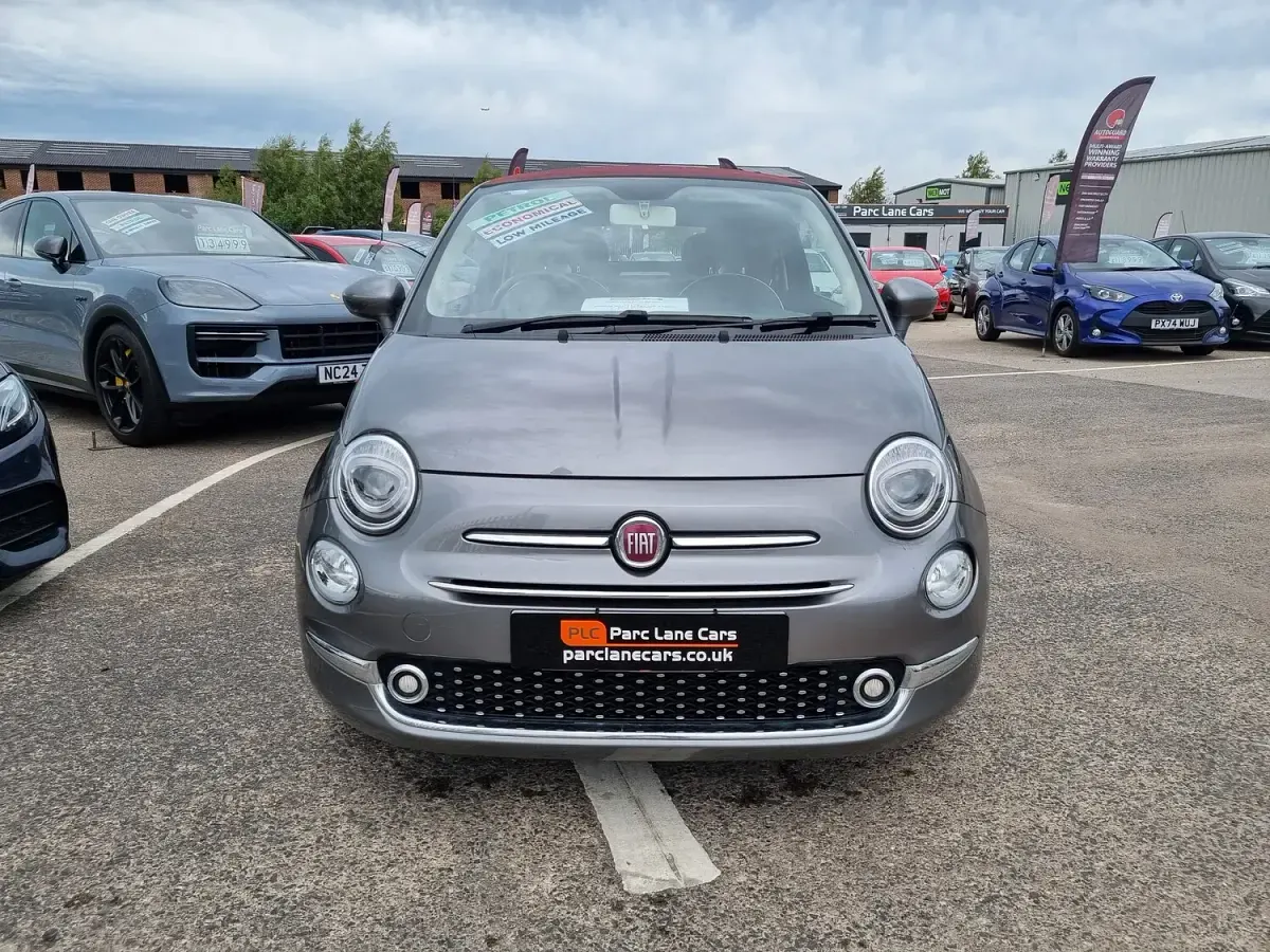 Used Fiat 500C Lounge 69 HP (50 kW) 2019 Grey Cabriolet