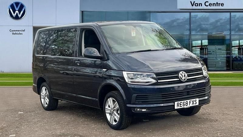 Blue Used 2018 VW Transporter Highline Van | £27,389 (Good price) - Image 1/4
