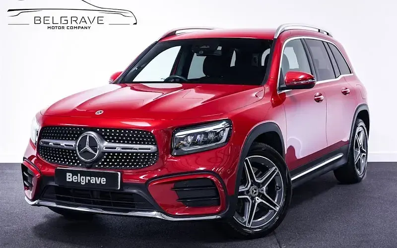 Used Mercedes GLB220 AMG Line Premium 190 HP (139 kW) 2024 Red SUV