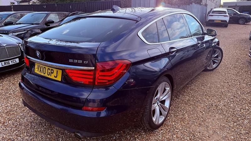 Used BMW 535 Gran Turismo Executive 2010 Blue Hatchback