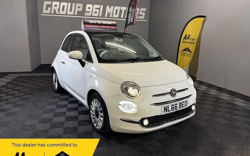 Used Fiat 500 Lounge 69 HP (50 kW) 2016 Hatchback