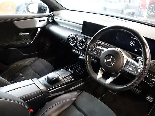 Used Mercedes A250 AMG line 218 HP (160 kW) 2022 Grey Hatchback