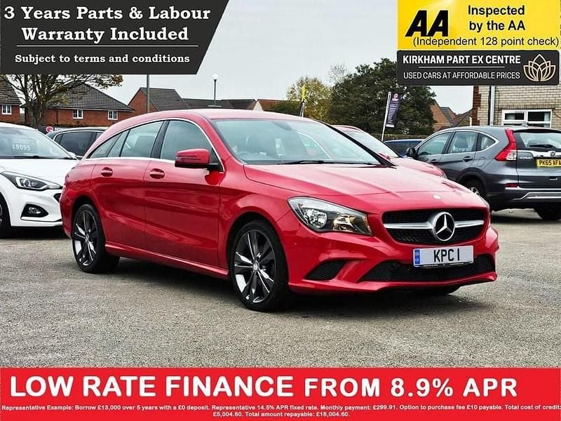 Red Used 2015 Mercedes CLA200 Shooting Brake Estate | £10,795 (Fair price) - Image 1/4