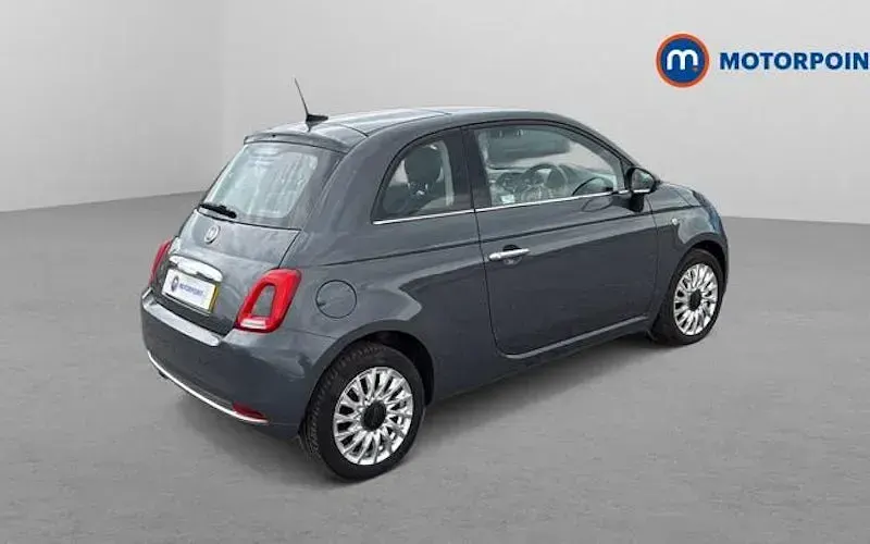 Used Fiat 500 Lounge 69 HP (50 kW) 2018 Grey Hatchback