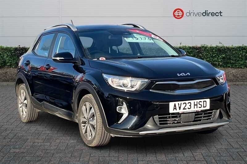 Black Used 2023 Kia Stonic 2 SUV | £14,150 (Good price) - Image 1/4