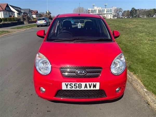 Red Used 2009 Kia Picanto Hatchback | £2,195 (Fair price) - Image 1/1