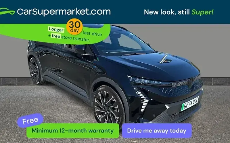Begagnad Renault Scenic E-Tech Esprit Alpine 160 kW (218 HK) 2024 Svart SUV