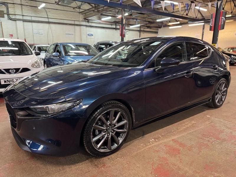 Used Mazda 3 Inclusive 122 HP (89 kW) 2020 Blue Hatchback