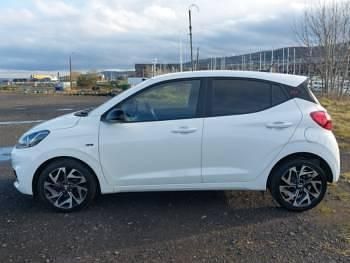 Used Hyundai i10 N Line 100 HP (73 kW) 2021 White Hatchback