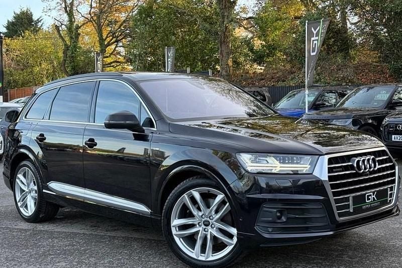 Black Used 2015 Audi Q7 S-Line SUV | £24,995 - Image 1/1
