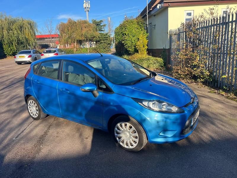 Used Ford Fiesta 82 HP (60 kW) 2012 Blue Hatchback