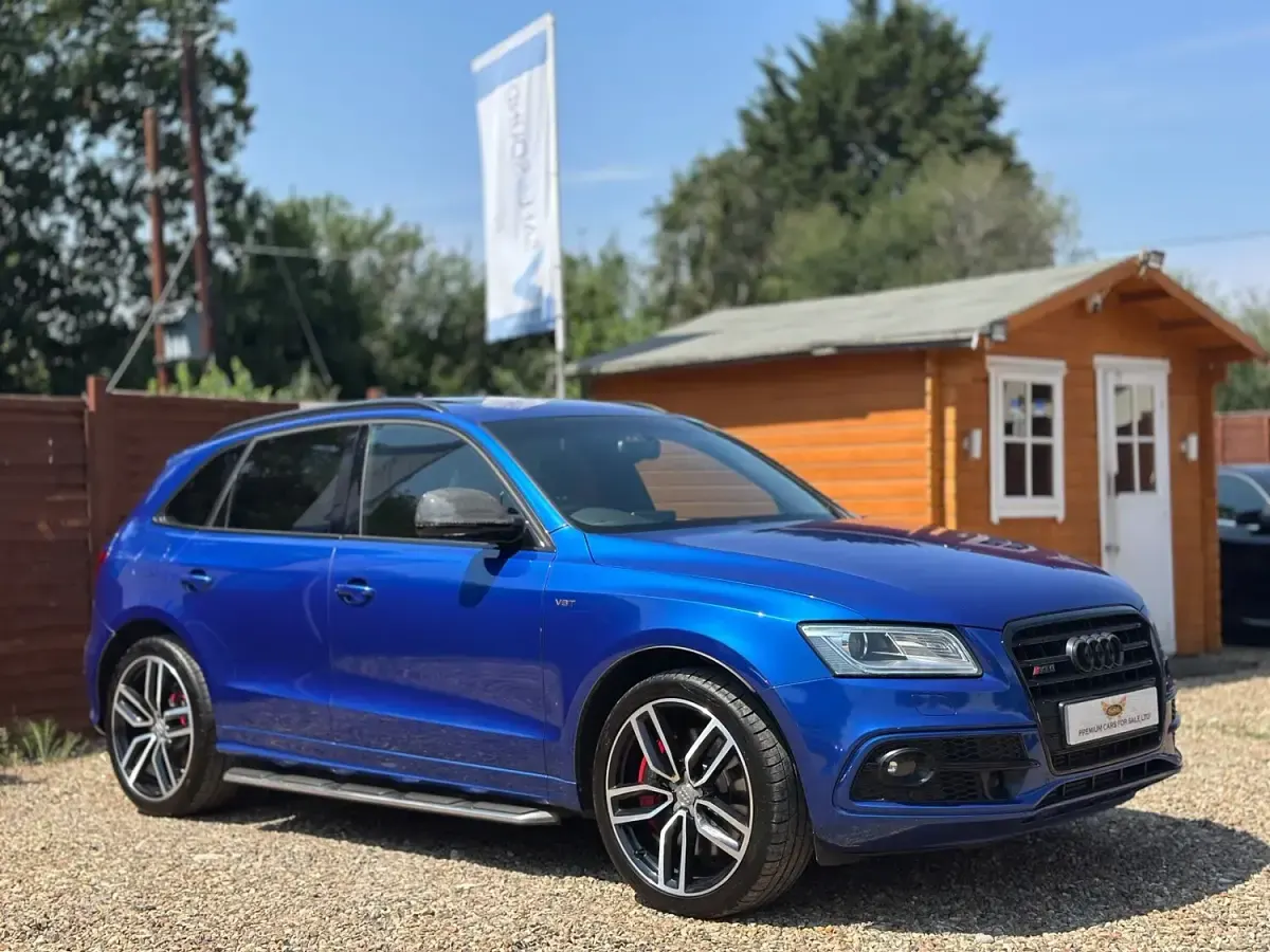 Used Audi SQ5 S-Line 313 HP (230 kW) 2016 Blue SUV