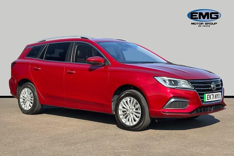 Red Used 2021 MG MG5 EV Exclusive Estate | £9,995 (Good price) - Image 1/3