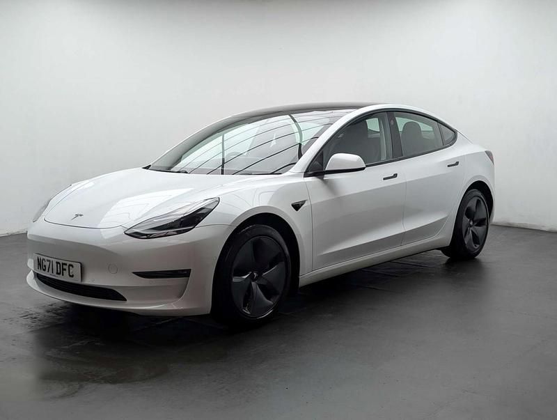 Used Tesla Model 3 Long Range AWD 366 kW (498 HP) 2021 White Sedan