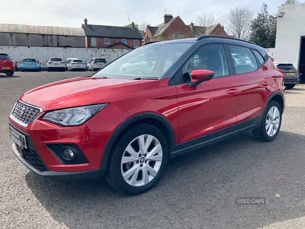 Used Seat Arona SE Technology 115 HP (84 kW) 2018 Red SUV