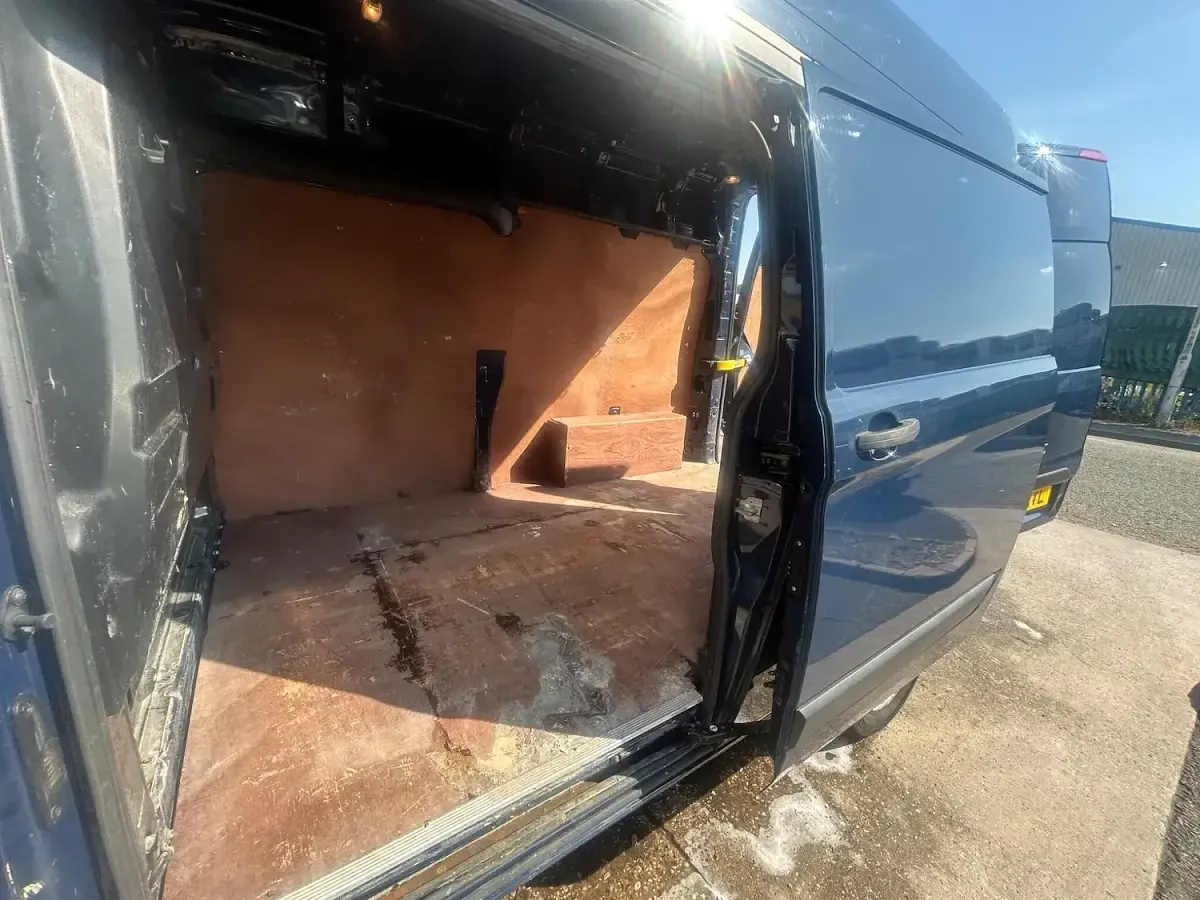 Used Ford Transit Custom 130 HP (95 kW) 2018 Blue Van