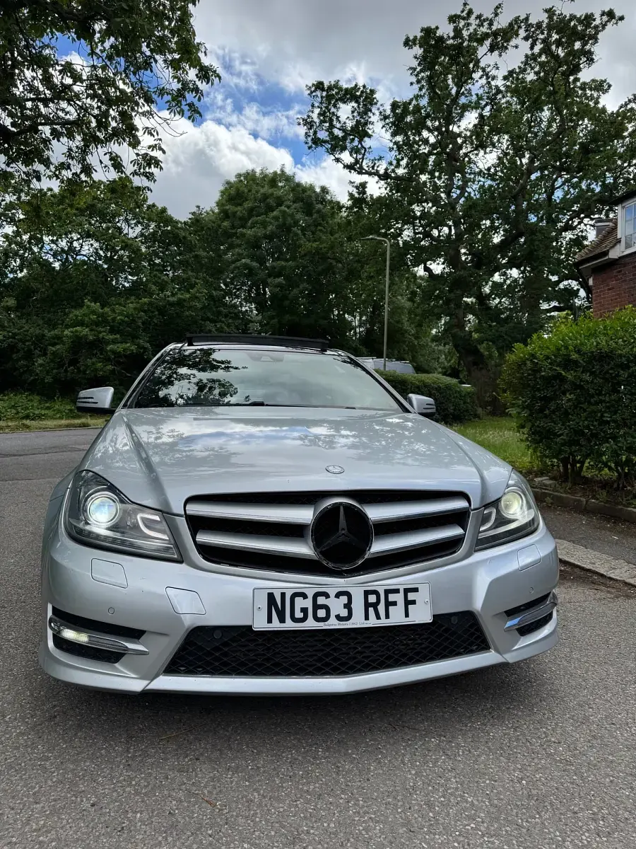 Used Mercedes C180 Sport Edition 2014 Silver Coupe
