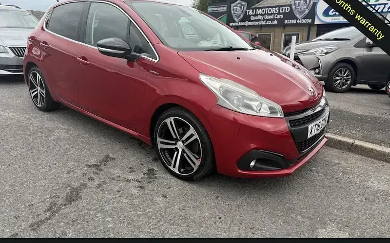 Used Peugeot 208 GT-line 99 HP (72 kW) 2018 Hatchback