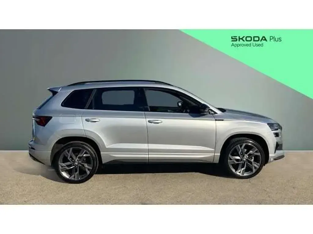 Used Skoda Karoq SportLine 150 HP (110 kW) 2025 Silver SUV