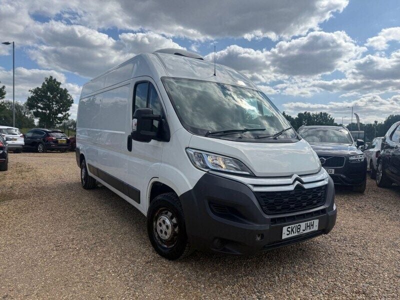 White Used 2018 Citroën Relay Van | £8,979 (Expensive) - Image 1/4