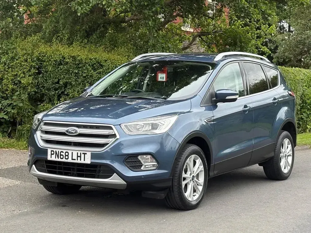 Used Ford Kuga Titanium 120 HP (88 kW) 2018 Blue SUV