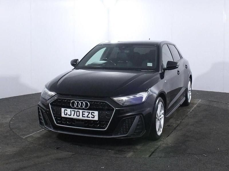 Used Audi A1 Sportback S-Line 116 HP (85 kW) 2020 Black Hatchback