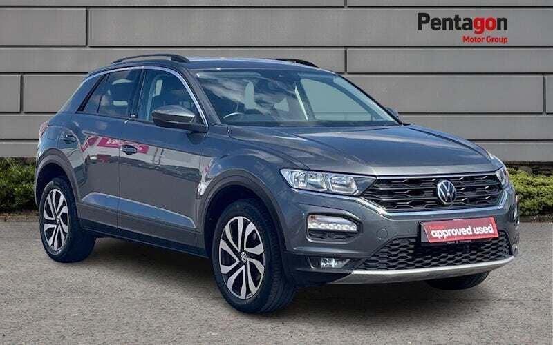 Grey Used 2022 VW T-Roc Active SUV | £17,286 (Good price) - Image 1/4