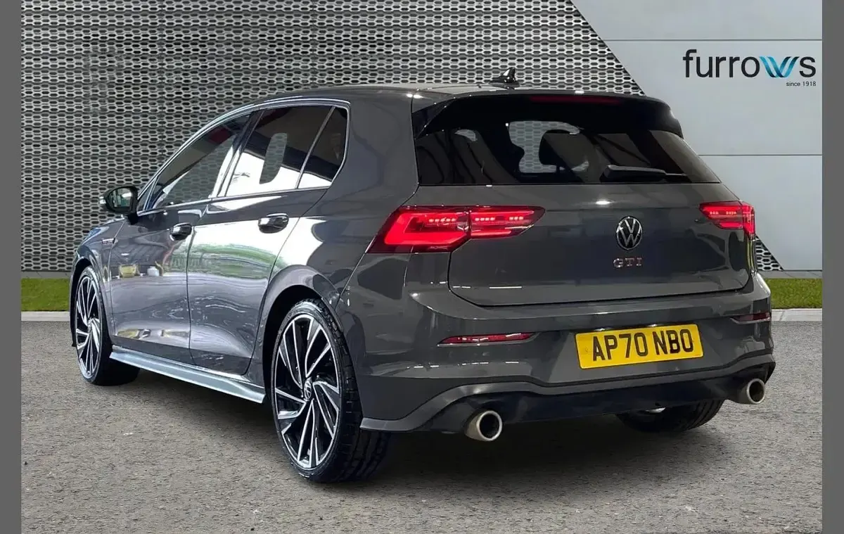 Used VW Golf VIII GTI 241 HP (177 kW) 2020 Grey Hatchback